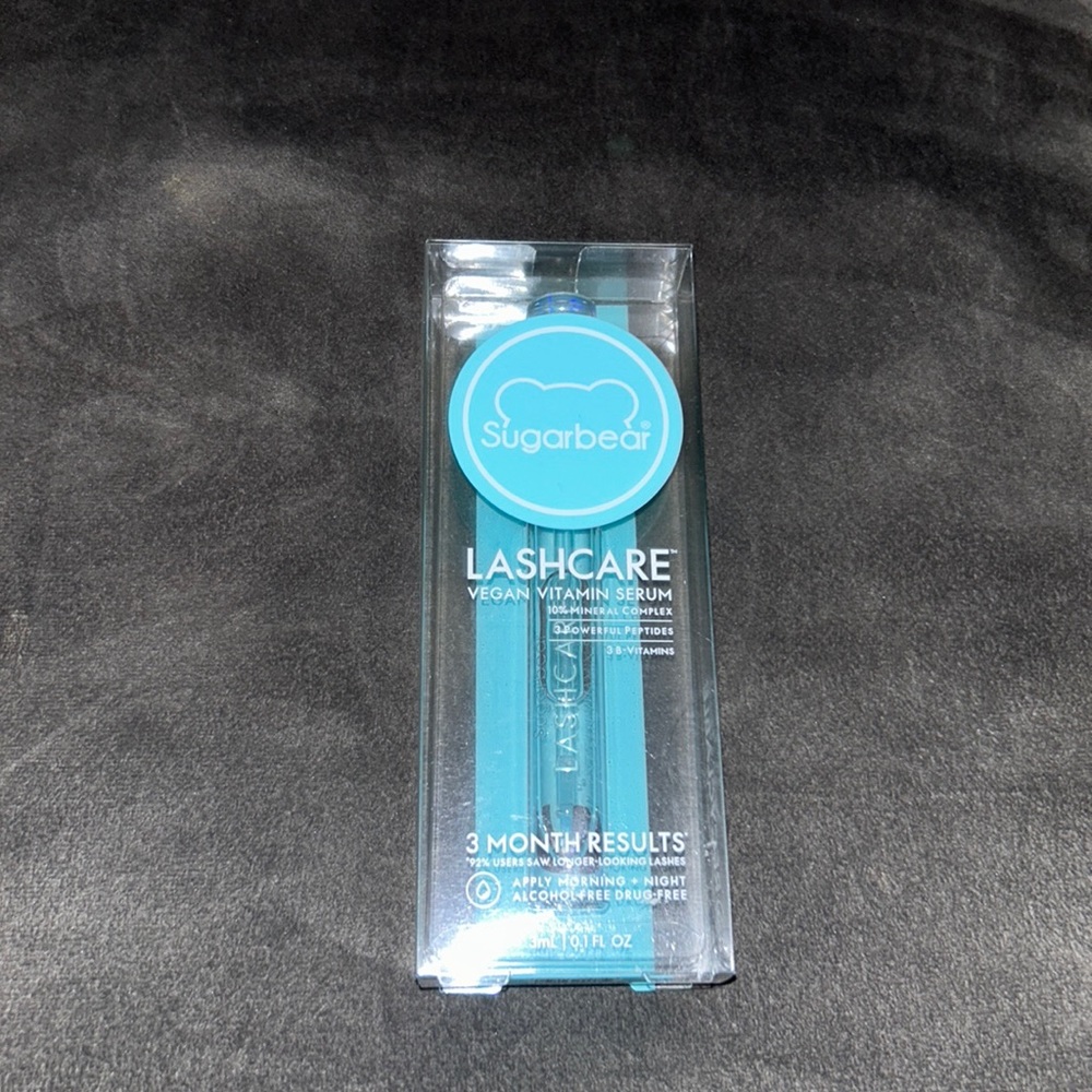 🌟NWT🌟SUGARBEAR 🐻 Lashcare vegan vitamin serum